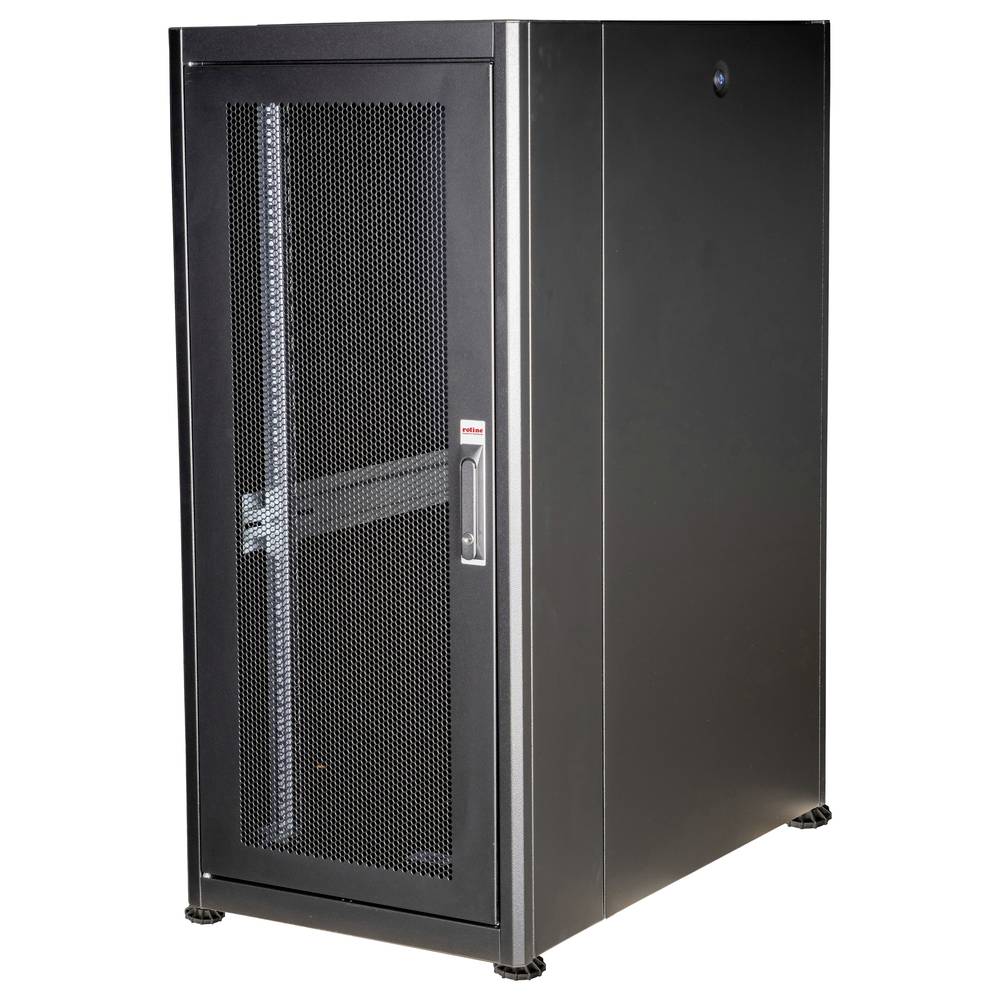Roline 19-inch serverrack Basic 26 U, 600x1000 BxD geperforeerd zwart