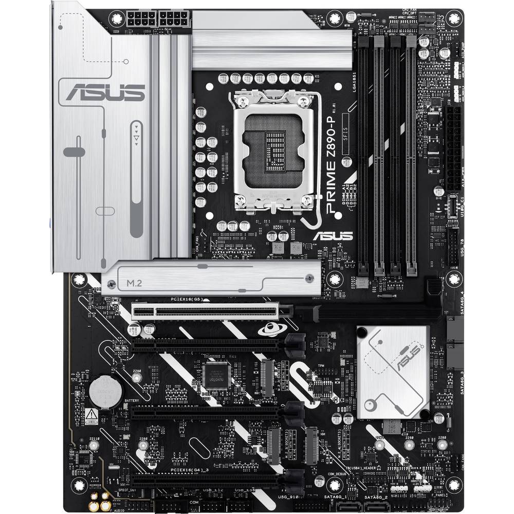 Asus PRIME Z890-P Moederbord Socket Intel 1851 Vormfactor ATX Moederbord chipset Intel Z890