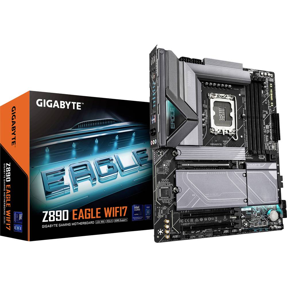 Gigabyte Z890 EAGLE WIFI7 Moederbord Socket Intel 1851 Vormfactor ATX Moederbord chipset Intel Z890