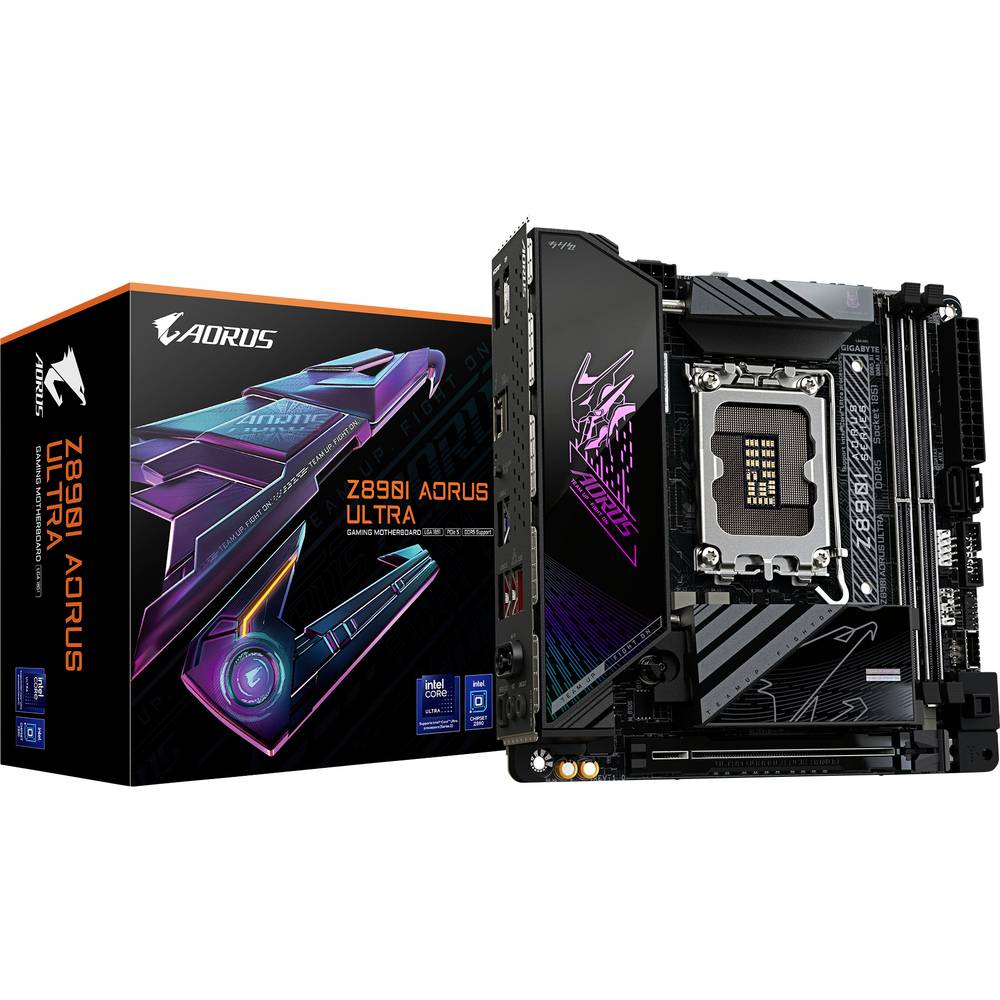 Gigabyte Z890I AORUS ULTRA Moederbord Socket Intel 1851 Vormfactor Mini-ITX Moederbord chipset Intel Z890