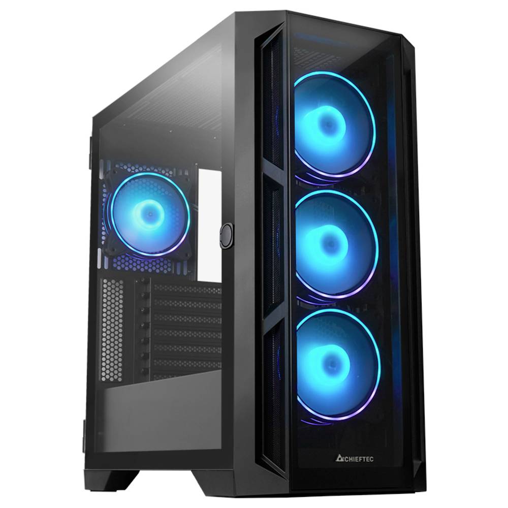 Chieftec Geh APEX - Tower Midi-tower PC-behuizing Zwart