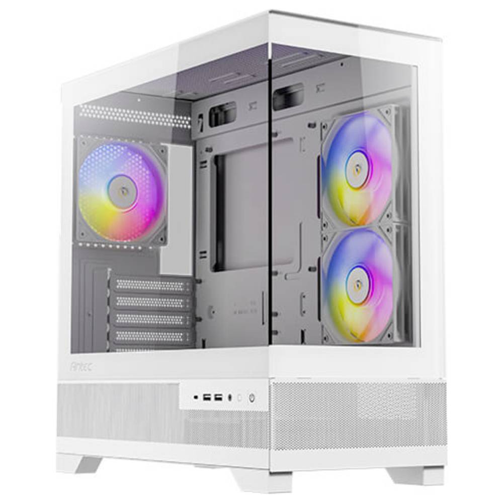 Antec Geh  Gamer CX500M RGB White Mini-tower PC-behuizing Wit