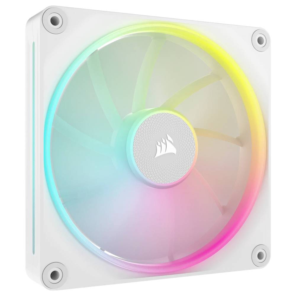 Corsair Lüfter 140*140*25 LX140 RGB iCUE PC-ventilator Wit (b x h x d) 140 x 25 x 140 mm