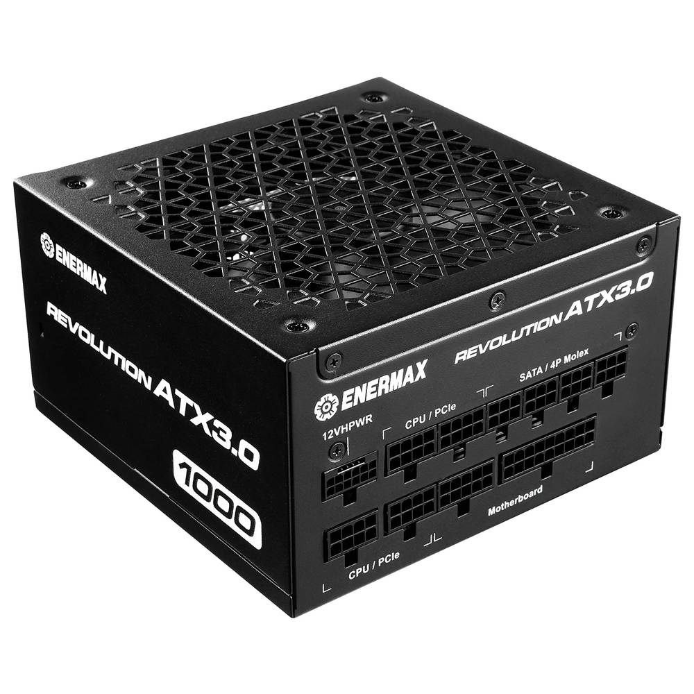 Enermax Power Supply 1000W Revolution AT PC-netvoeding 1000 W