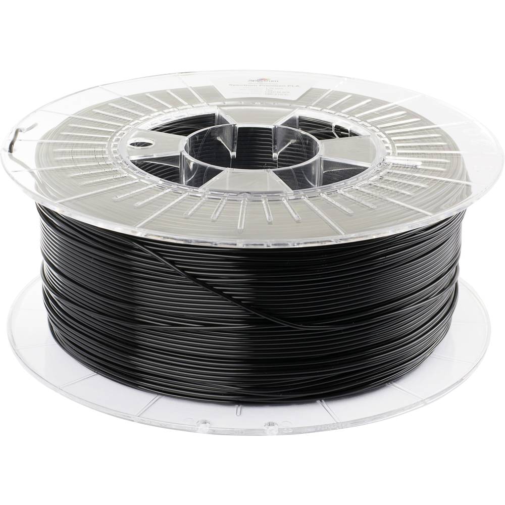 Spectrum Filaments 80002 PLA Premium Filament PLA kunststof 1.75 mm 1000 g Deep black, Zwart 1 stuk(s)