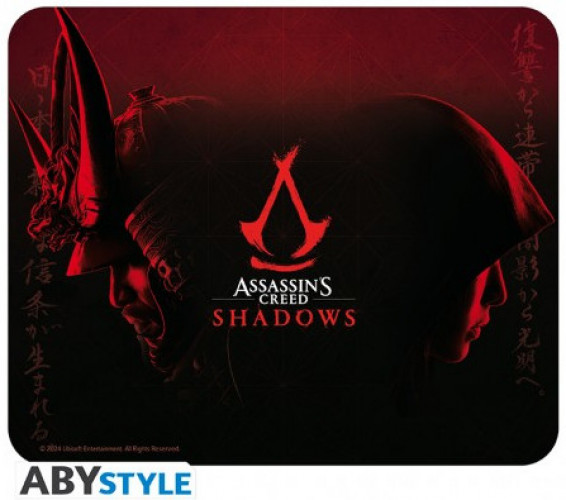 Abystyle Assassins Creed Gaming Muismat - Shadows Yasuke & Naoe