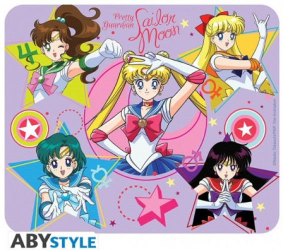 Abystyle Sailor Moon Gaming Muismat - Sailor Warriors