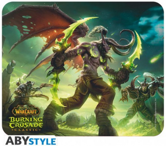 Abystyle World of Warcraft Gaming Muismat - Illidan