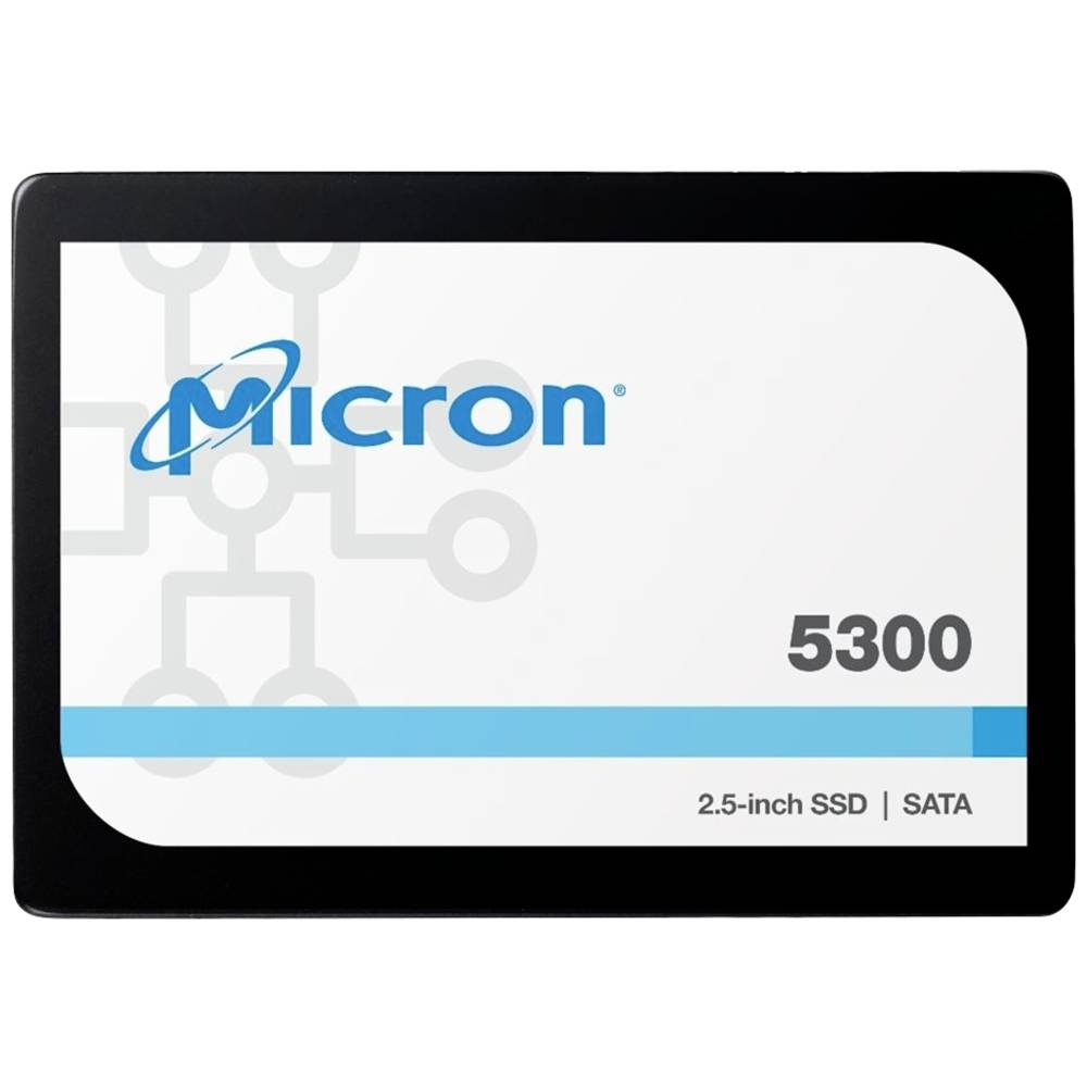 Micron 5300 MAX 1.92 TB SSD harde schijf SATA 6 Gb/s Retail MTFDDAK1T9TDT-1AW1ZABYYR