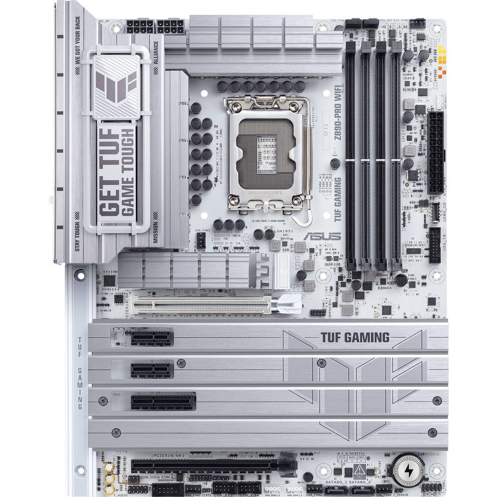 Asus TUF GAMING Z890-PRO WIFI Moederbord Socket Intel 1851 Vormfactor ATX Moederbord chipset Intel Z890