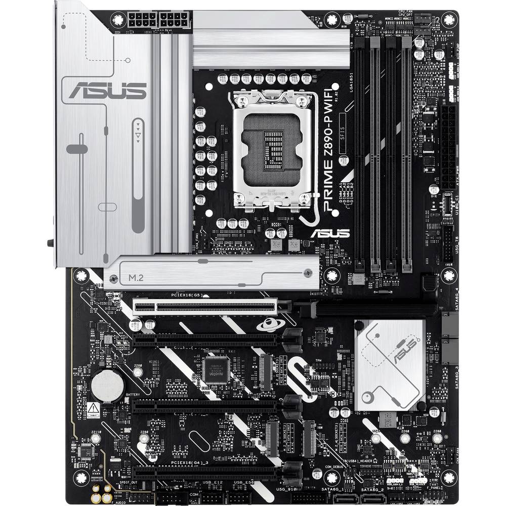 Asus PRIME Z890-P WIFI Moederbord Socket Intel 1851 Vormfactor ATX Moederbord chipset Intel Z890