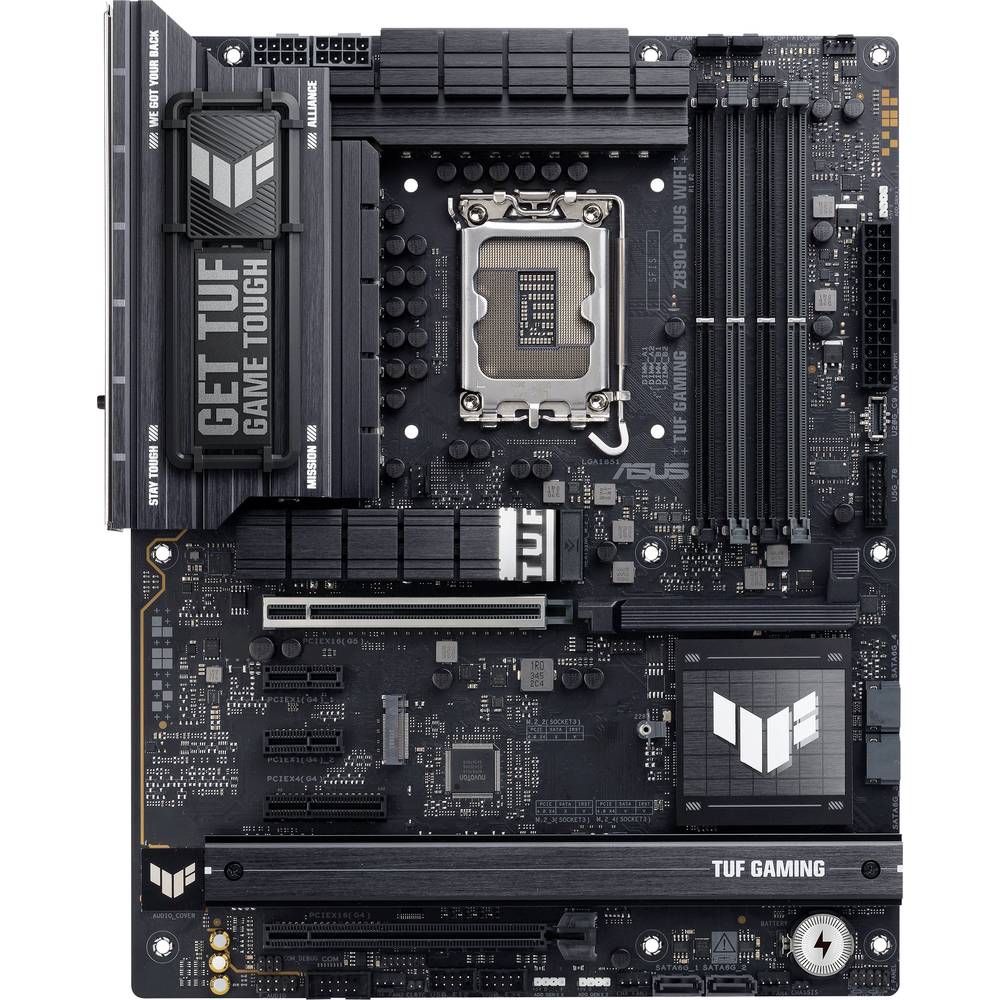 Asus TUF GAMING Z890-PLUS WIFI Moederbord Socket Intel 1851 Vormfactor ATX Moederbord chipset Intel Z890