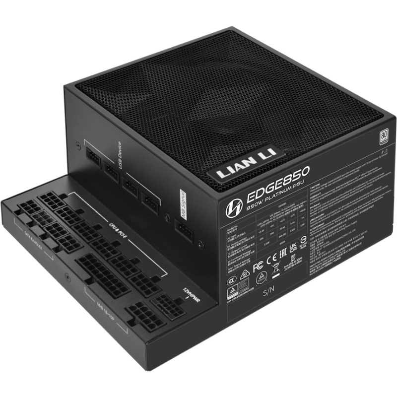 lianli Lian Li EDGE 850 Netzteile - 850 Watt - 120 mm - ATX 3.1 - 80 Plus Platinium