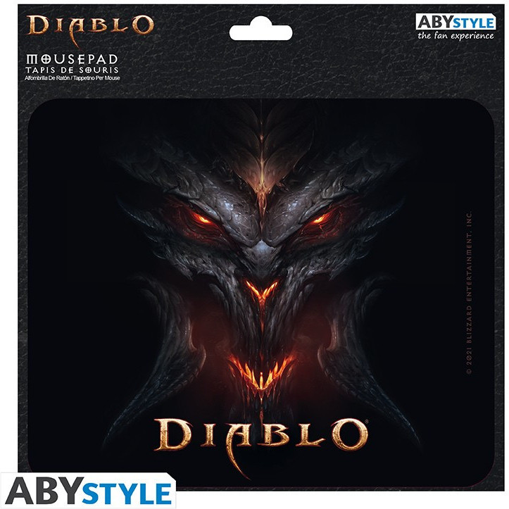 Abystyle Diablo Flexible Mousepad - Diablo's Head