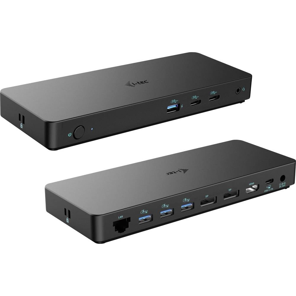 I-tec USB-C Triple 4K DS Gen2 PD 100W USB-C dockingstation