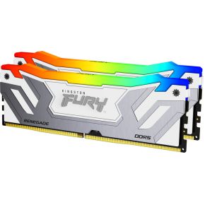 Kingston Technology FURY 48GB 8400MT/s DDR5 CL40 CUDIMM (set van 2) Renegade RGB White XMP