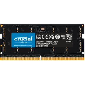 Crucial 32GB DDR5-4800 tray SODIMM CL40 (16Gbit)