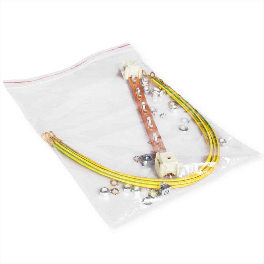 Roline potentiaal vereffeningsrail, 220 mm inclusief aardingskabel