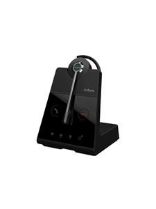 Jabra Engage 65 SE Convertible On Ear headset DECT, Kabel Mono Zwart Noise Cancelling Microfoon uitschakelbaar (mute), NFC
