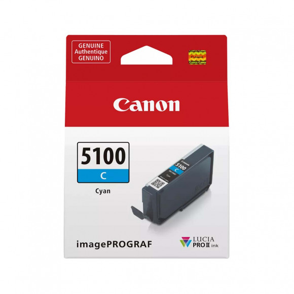 Canon PFI-5100C inktcartridge cyaan (origineel)