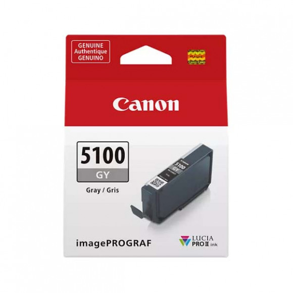 Canon PFI-5100GY inktcartridge grijs (origineel)