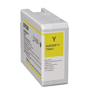 Epson SJIC55P(Y) inktcartridge geel (origineel)