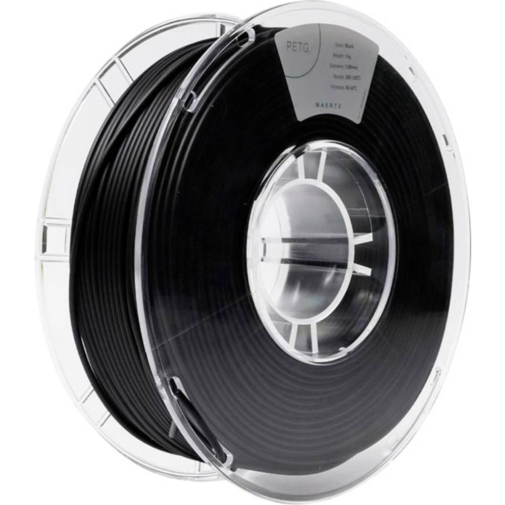 Maertz PMMA-1011-007 PMMA-1011-007 Filament PETG Chemisch bestendig 2.85 mm 1000 g Zwart 1 stuk(s)
