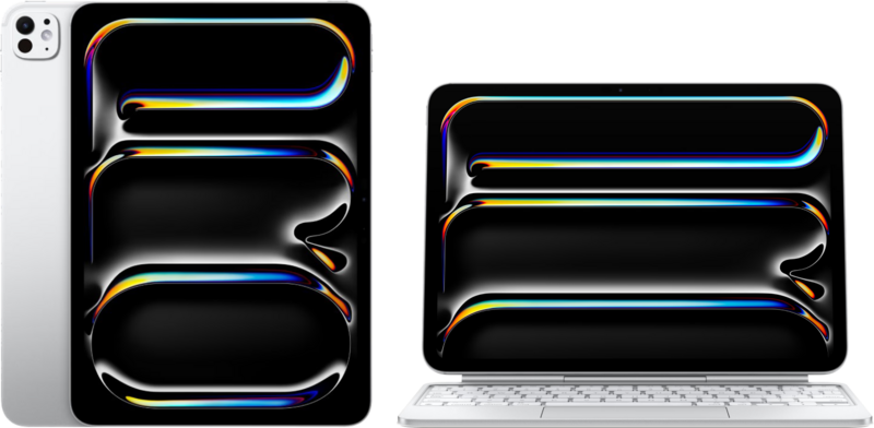 Apple iPad Pro (2024) 11 inch 512GB Wifi Zilver +  Magic Keyboard QWERTY