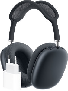 Apple AirPods Max Zwart +  Usb C Oplader 20W