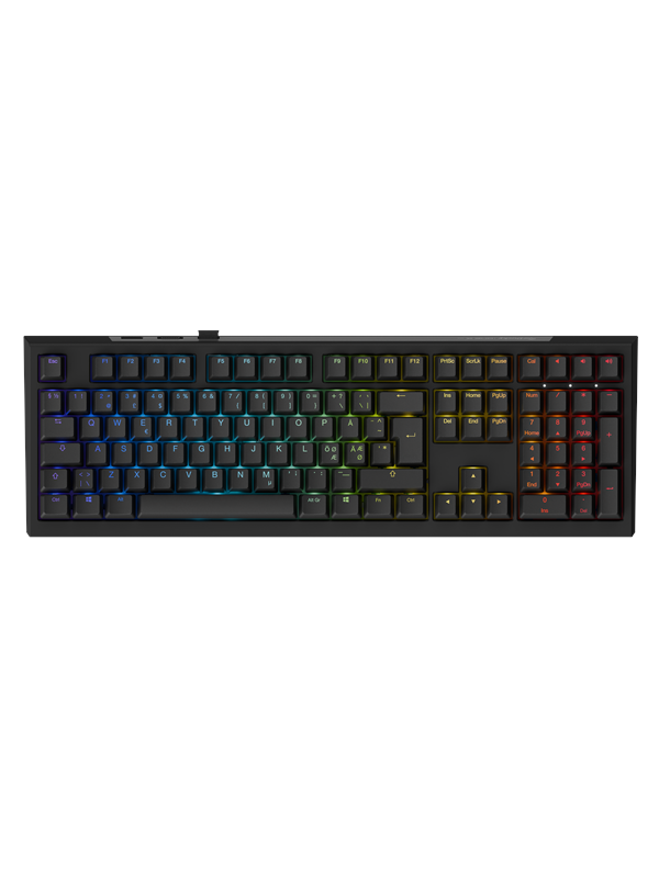 Ducky One X - Fullsize 100% - Gaming toetsenbord - Noords - Zwart
