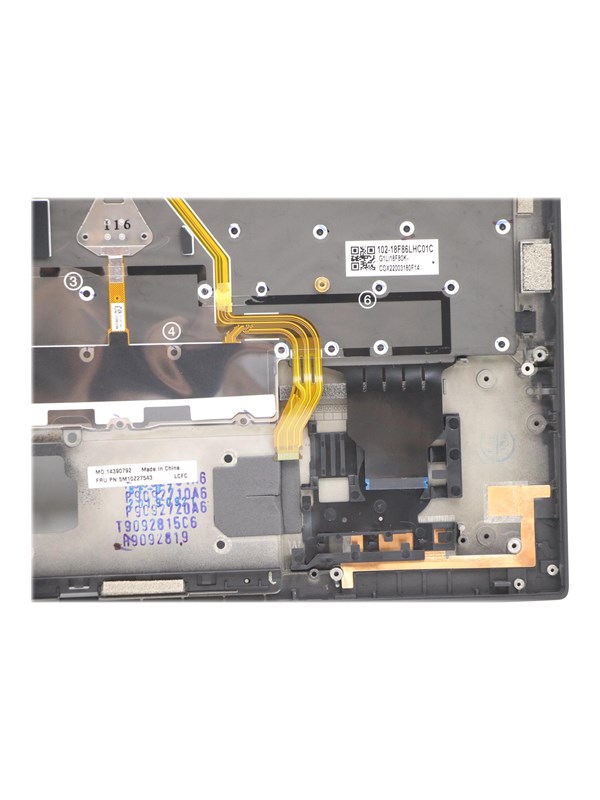 Lenovo Chicony - Notebook replacement keyboard - Italiaans