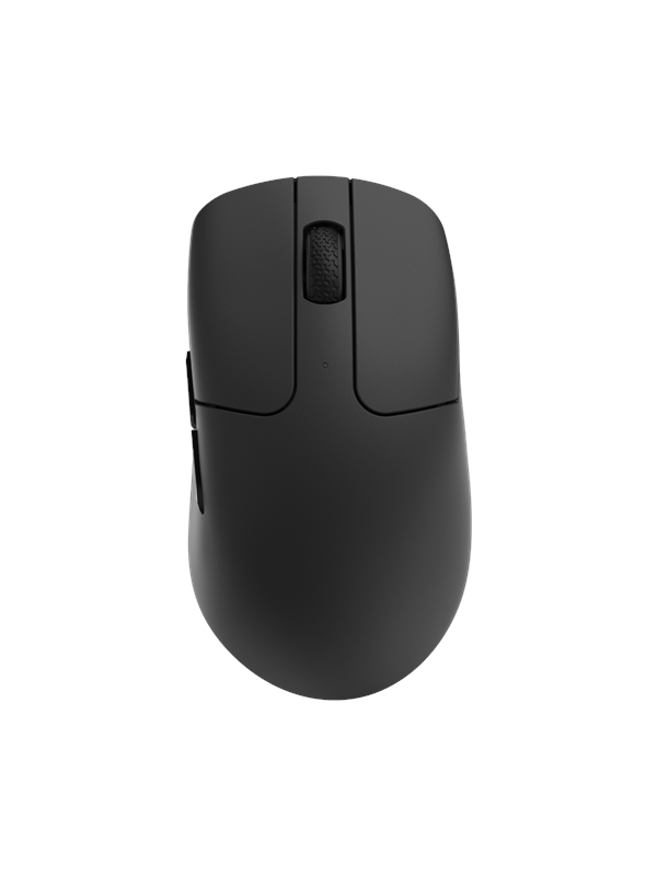 Keychron M2 4K Hz Ultralight 53g Wireless Mouse - Black - Gaming muis - Optisch - 5 knoppen - Zwart