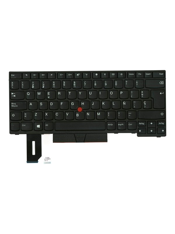 Lenovo Lite-On - Notebook replacement keyboard - Spaans - Zwart