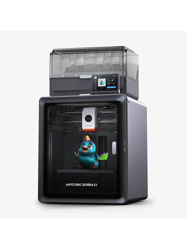 ANYCUBIC Kobra S1 Combo - Multicolor 3D Printer - 250x250x250mm - 3D-printer