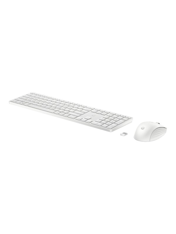 HP 655 - Keyboard and mouse set - Engels - Wit