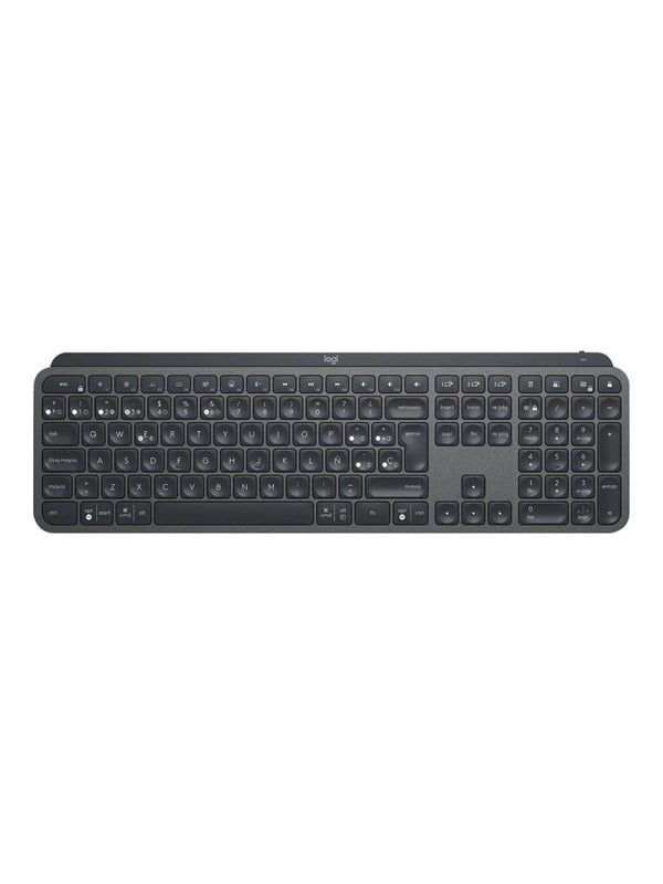 Logitech MX Keys - keyboard - QWERTY - Spanish - Europe - graphite - Toetsenbord - Spaans - Zwart