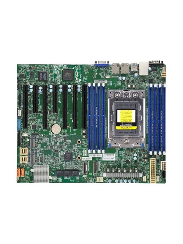 Supermicro H12SSL-CT Moederbord - AMD SP3 socket - DDR4 RAM - ATX