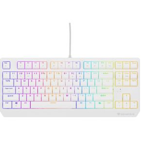 Genesis NKG-2080 Thor 230 TKL RGB Gaming toetsenbord in Wit