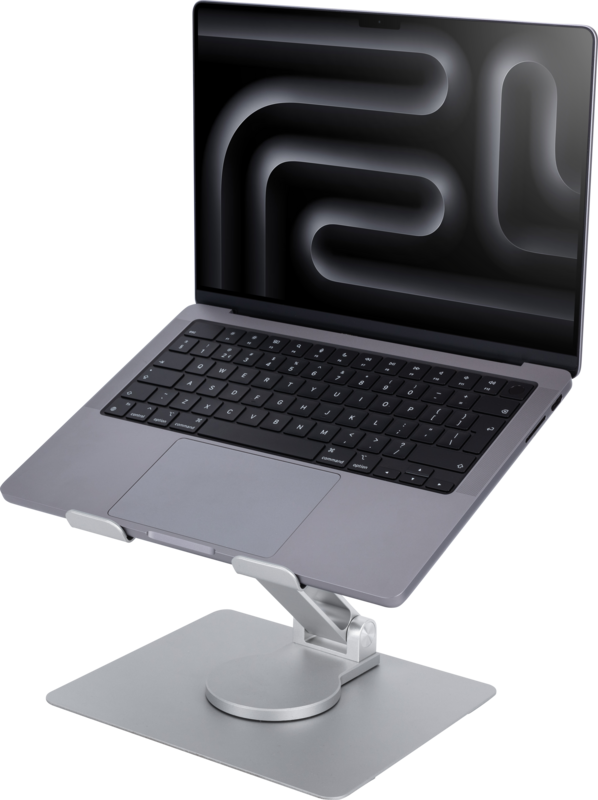 BlueBuilt Draaibare en Verstelbare Laptopstandaard 10 - 17 Inch