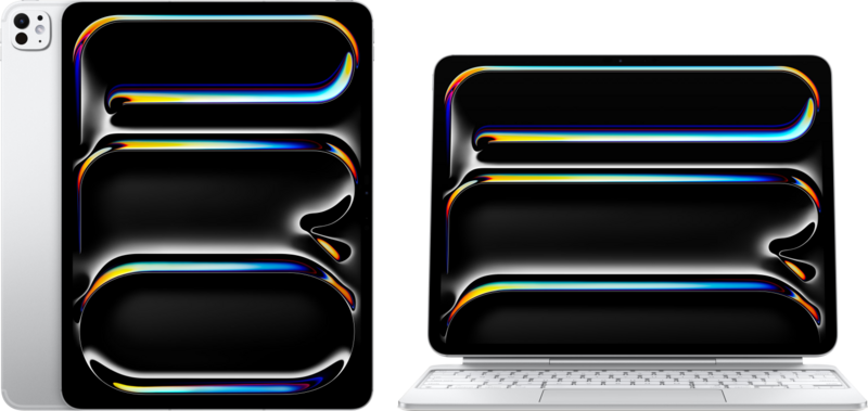 Apple iPad Pro (2024) 13 inch 512GB Wifi + 5G Zilver +  Magic Keyboard QWERTY