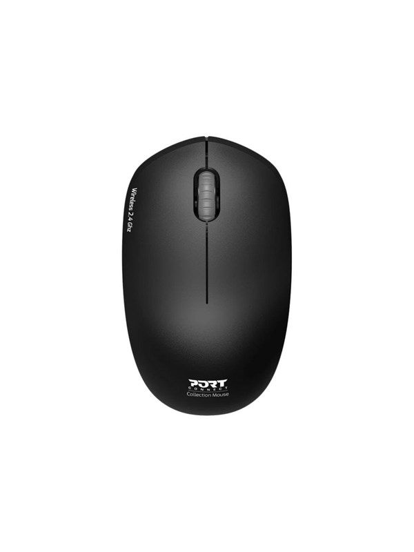PORT DESIGNS PORT Connect Collection - Muis - Optisch - 3 knoppen - Zwart