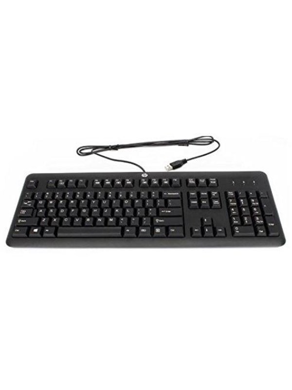 HP Toetsenbord JB USB Swiss - Toetsenbord - Zwitsers - Zilver