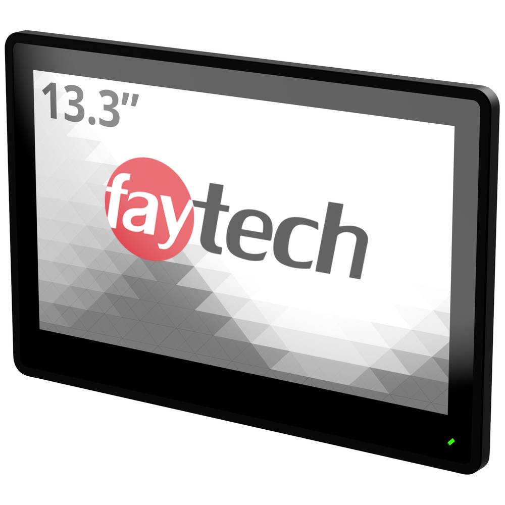 Faytech FT133BX6413ECAPOB Touchscreen monitor 33.8 cm (13.3 inch) 1920 x 1080 Pixel 16:9 HDMI, DisplayPort, Audio-Line-in, Audio-Line-out, WiFi, USB-A 2.0,