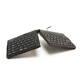BakkerElkhuizen Goldtouch Travel Go 2 toetsenbord, QWERTZ, traploos verstelbaar