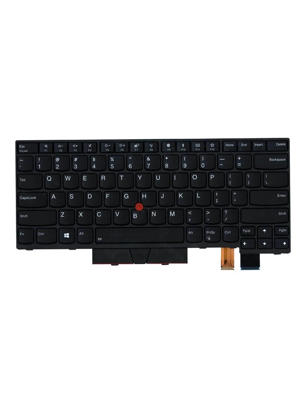Lenovo Chicony WIDBL-84US - Notebook replacement keyboard - Engels - VS - Zwart