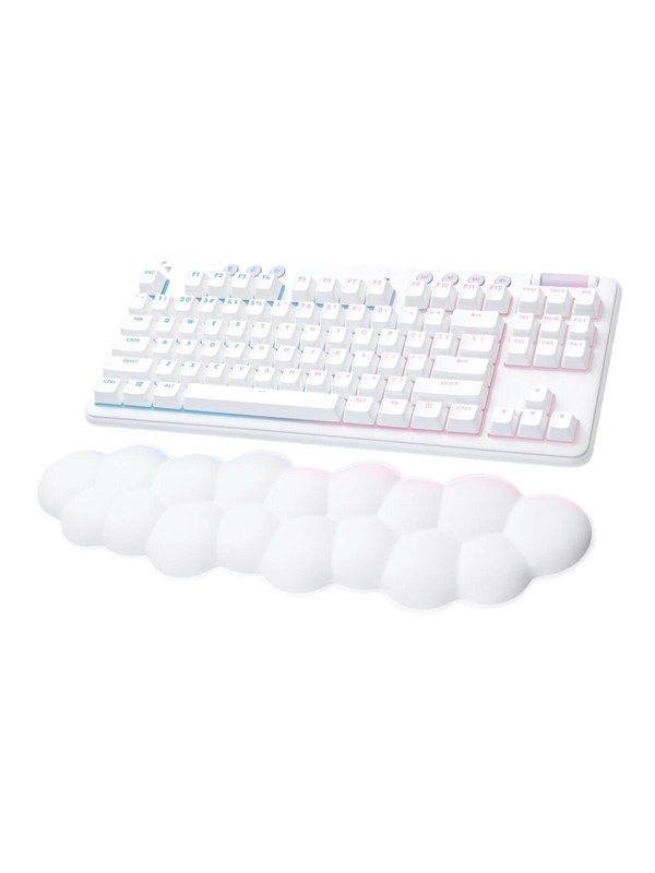 Logitech G715 - GX Bruin - UK - Aurora collection - Gaming toetsenbord - Engels - VK - Wit