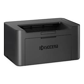 Kyocera Laserprinter  PA2001, zwart-wit apparaat, USB, simplex, 20 ppm, tot A4, 2-regelig LED-display, USB 2.0