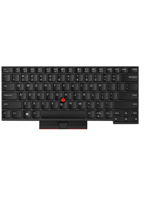Lenovo Darfon - Notebook replacement keyboard - Deens - Zwart