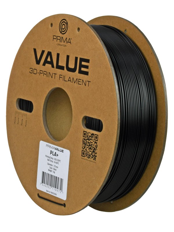 Prima Value PLA+ - Black