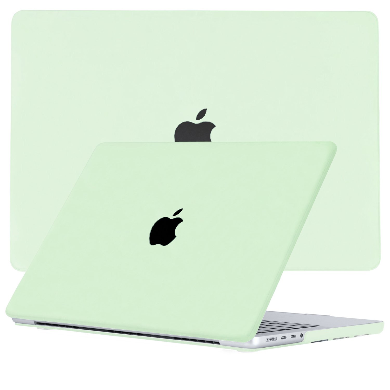 Lunso MacBook Pro 13 inch M1/M2 (2020-2022) cover hoes - case - Candy Honeydew Green